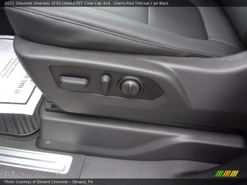 Cherry Red Tintcoat / Jet Black 2022 Chevrolet Silverado 1500 Limited RST Crew Cab 4x4