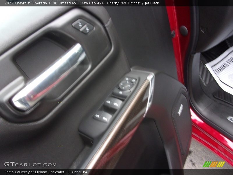 Cherry Red Tintcoat / Jet Black 2022 Chevrolet Silverado 1500 Limited RST Crew Cab 4x4