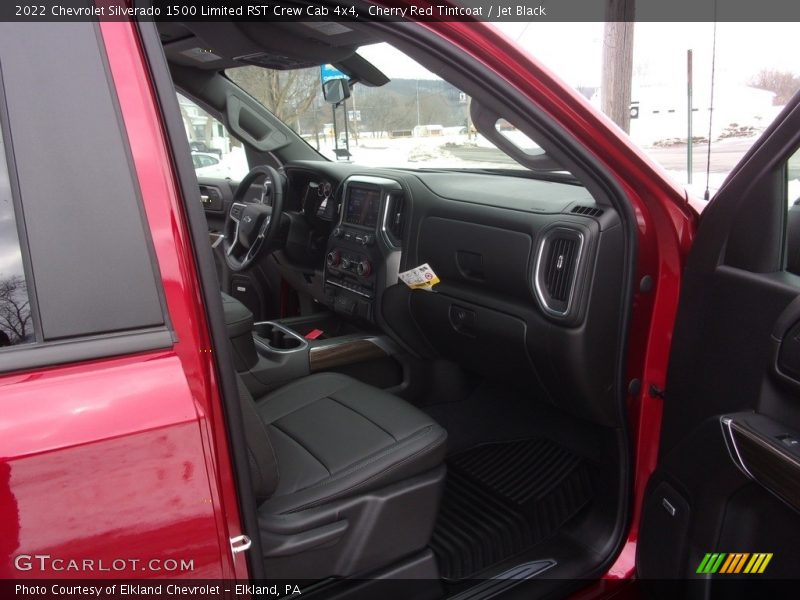 Cherry Red Tintcoat / Jet Black 2022 Chevrolet Silverado 1500 Limited RST Crew Cab 4x4