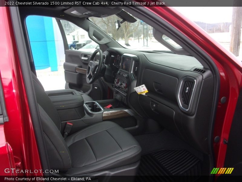 Cherry Red Tintcoat / Jet Black 2022 Chevrolet Silverado 1500 Limited RST Crew Cab 4x4