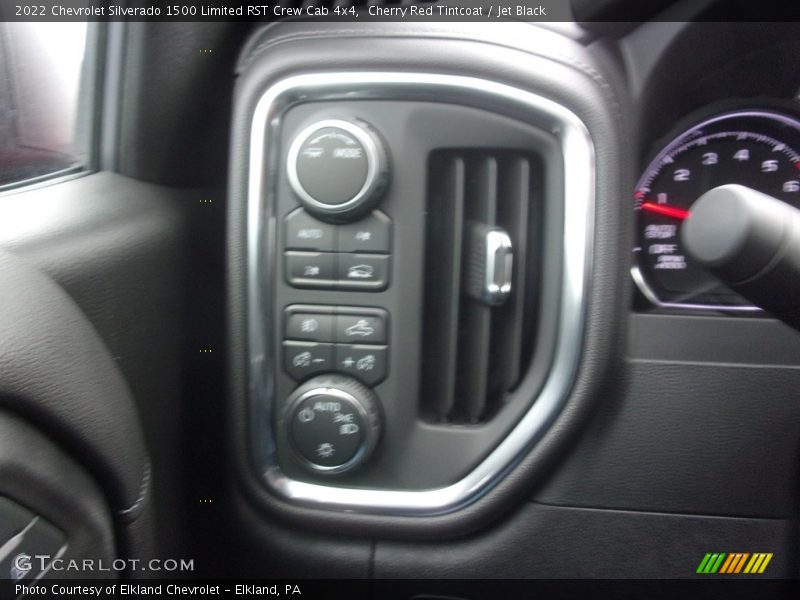 Cherry Red Tintcoat / Jet Black 2022 Chevrolet Silverado 1500 Limited RST Crew Cab 4x4
