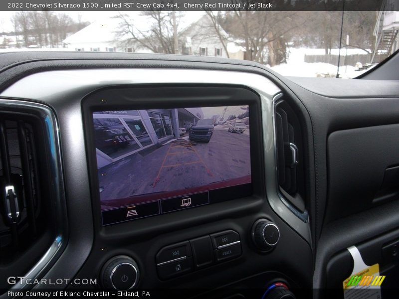 Cherry Red Tintcoat / Jet Black 2022 Chevrolet Silverado 1500 Limited RST Crew Cab 4x4