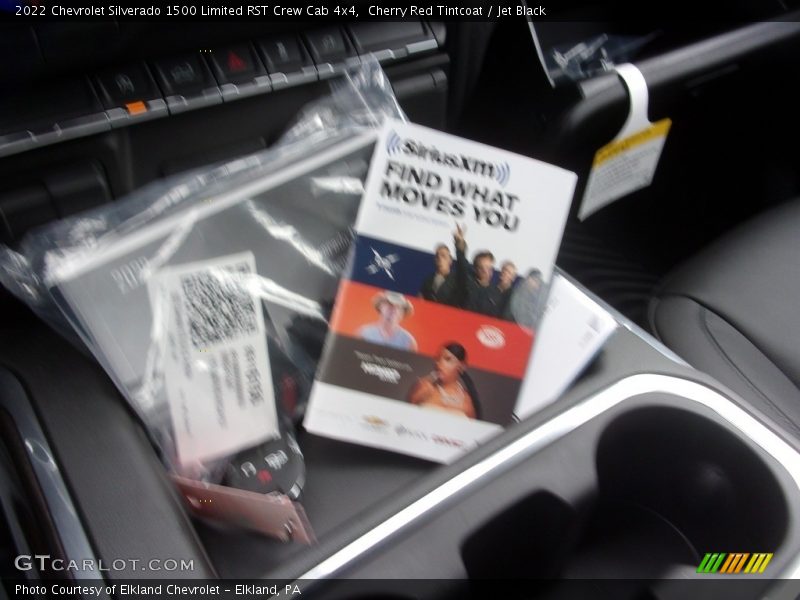Cherry Red Tintcoat / Jet Black 2022 Chevrolet Silverado 1500 Limited RST Crew Cab 4x4