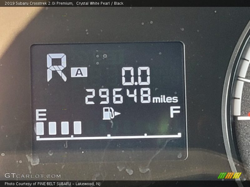 Crystal White Pearl / Black 2019 Subaru Crosstrek 2.0i Premium