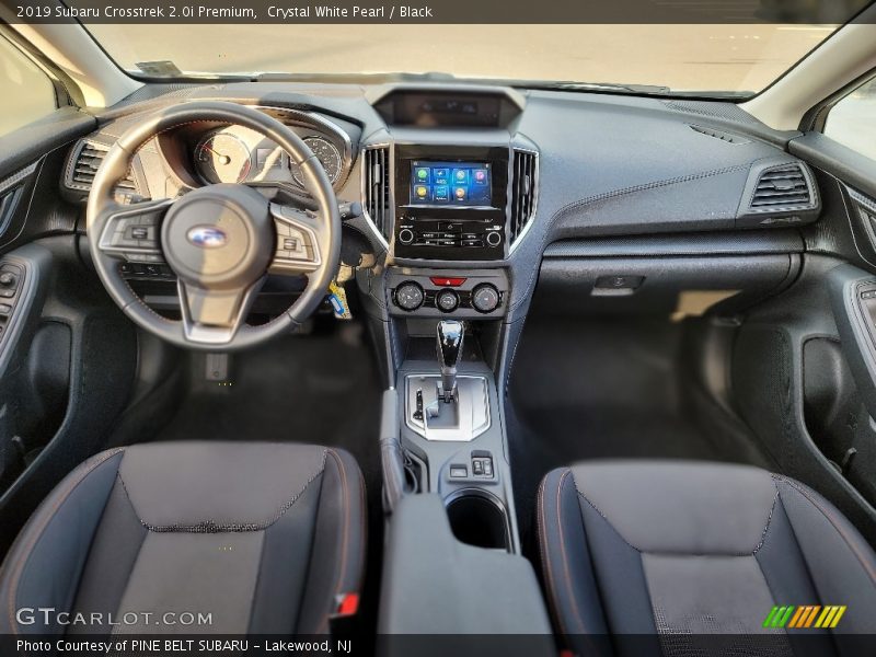 Crystal White Pearl / Black 2019 Subaru Crosstrek 2.0i Premium