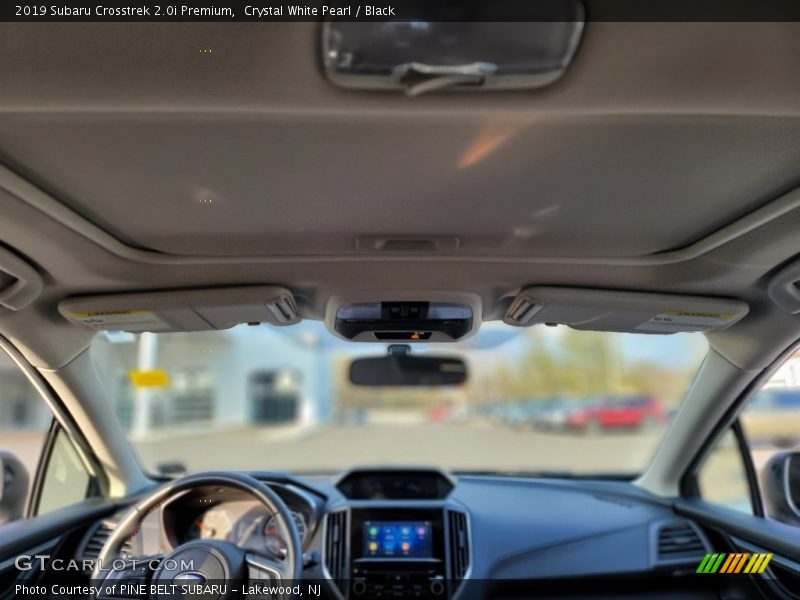 Crystal White Pearl / Black 2019 Subaru Crosstrek 2.0i Premium