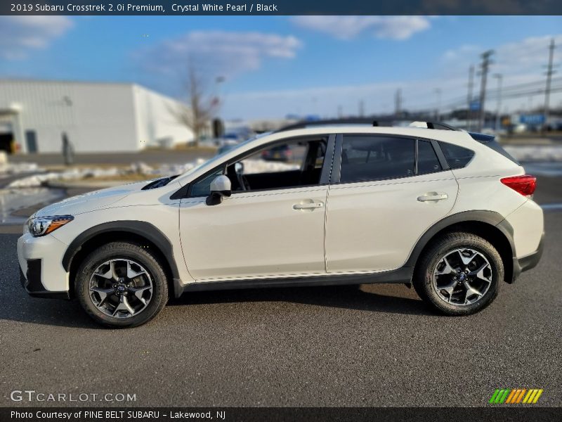 Crystal White Pearl / Black 2019 Subaru Crosstrek 2.0i Premium