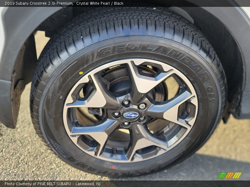 Crystal White Pearl / Black 2019 Subaru Crosstrek 2.0i Premium