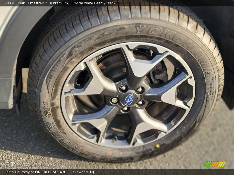 Crystal White Pearl / Black 2019 Subaru Crosstrek 2.0i Premium