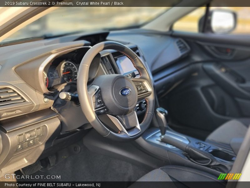 Crystal White Pearl / Black 2019 Subaru Crosstrek 2.0i Premium
