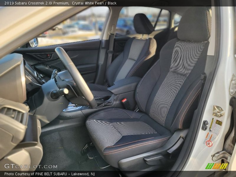 Crystal White Pearl / Black 2019 Subaru Crosstrek 2.0i Premium