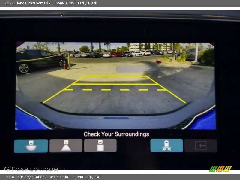 Sonic Gray Pearl / Black 2022 Honda Passport EX-L