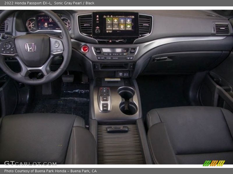  2022 Passport EX-L Black Interior