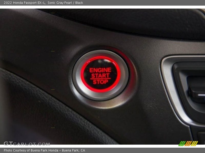 Sonic Gray Pearl / Black 2022 Honda Passport EX-L