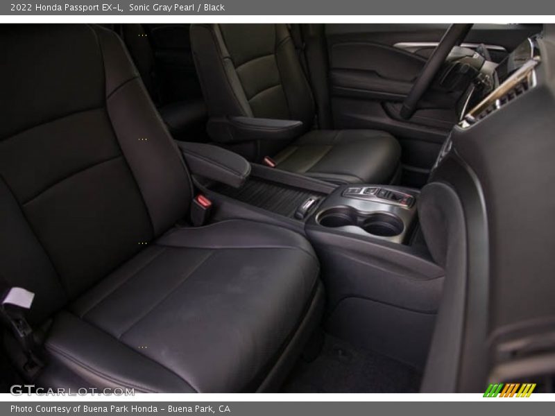 Sonic Gray Pearl / Black 2022 Honda Passport EX-L