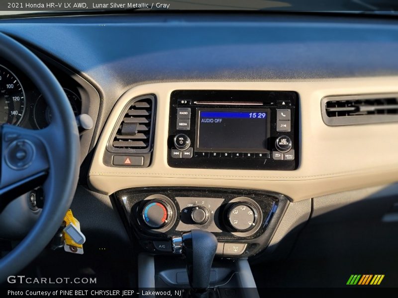 Lunar Silver Metallic / Gray 2021 Honda HR-V LX AWD