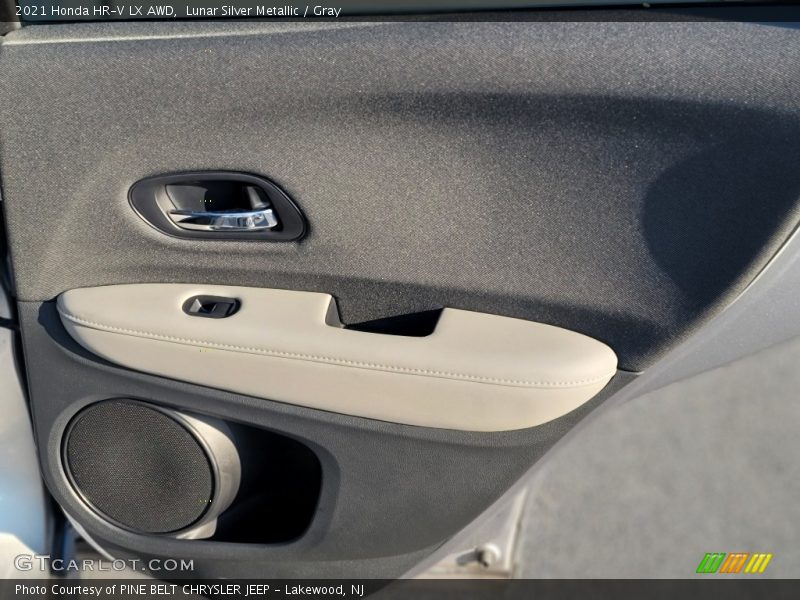 Lunar Silver Metallic / Gray 2021 Honda HR-V LX AWD