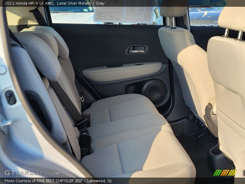Lunar Silver Metallic / Gray 2021 Honda HR-V LX AWD