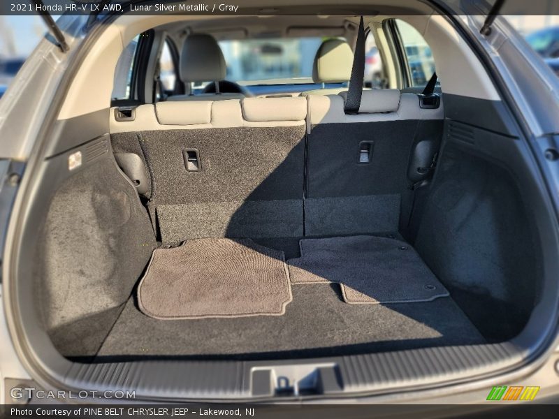 Lunar Silver Metallic / Gray 2021 Honda HR-V LX AWD