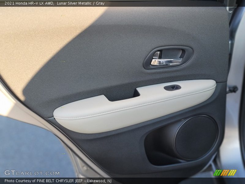 Lunar Silver Metallic / Gray 2021 Honda HR-V LX AWD