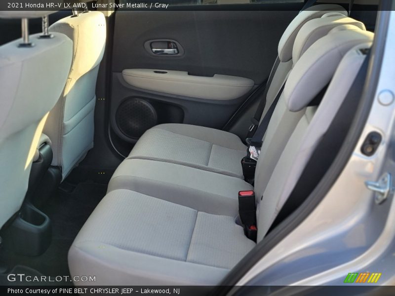Lunar Silver Metallic / Gray 2021 Honda HR-V LX AWD