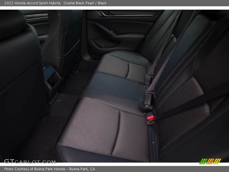Crystal Black Pearl / Black 2022 Honda Accord Sport Hybrid