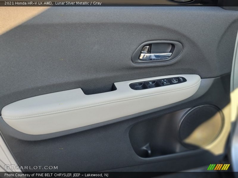 Lunar Silver Metallic / Gray 2021 Honda HR-V LX AWD