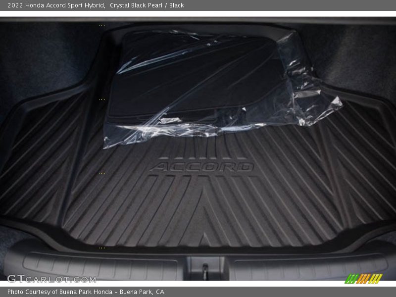 Crystal Black Pearl / Black 2022 Honda Accord Sport Hybrid