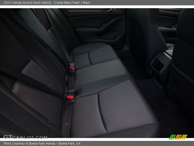 Crystal Black Pearl / Black 2022 Honda Accord Sport Hybrid