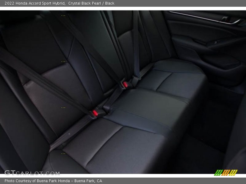 Crystal Black Pearl / Black 2022 Honda Accord Sport Hybrid