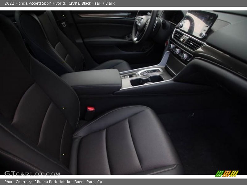 Crystal Black Pearl / Black 2022 Honda Accord Sport Hybrid