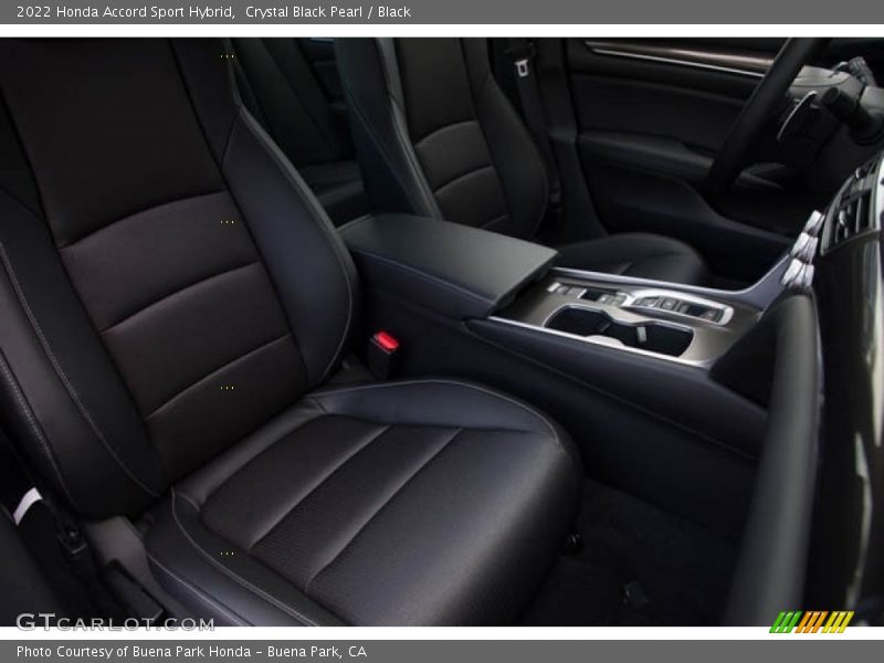 Crystal Black Pearl / Black 2022 Honda Accord Sport Hybrid