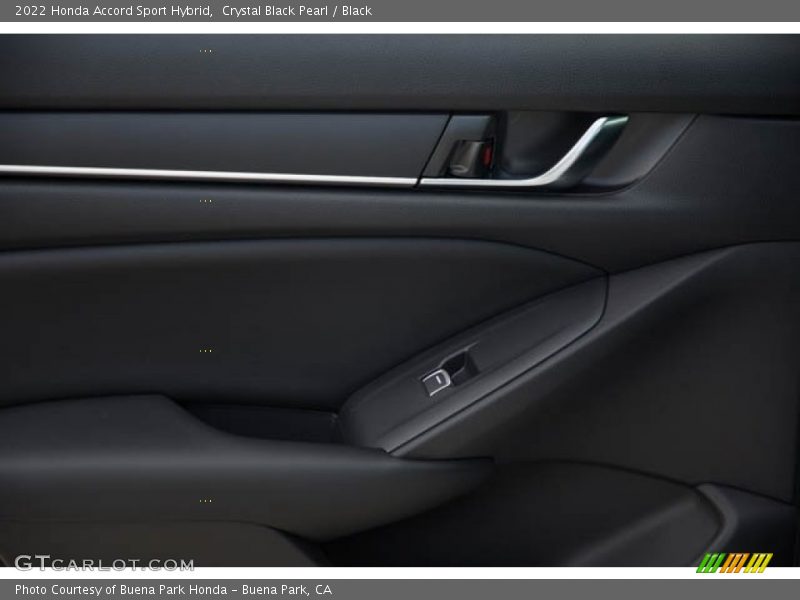 Crystal Black Pearl / Black 2022 Honda Accord Sport Hybrid