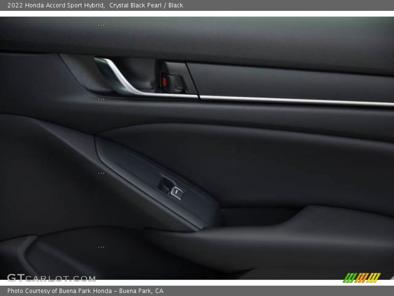 Crystal Black Pearl / Black 2022 Honda Accord Sport Hybrid
