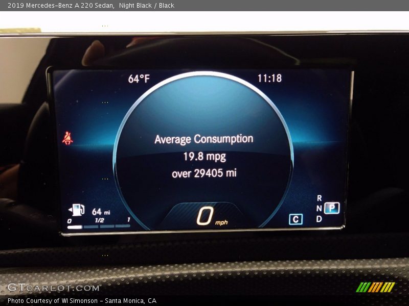 Night Black / Black 2019 Mercedes-Benz A 220 Sedan