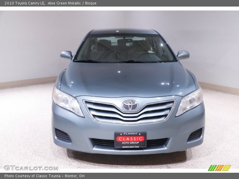 Aloe Green Metallic / Bisque 2010 Toyota Camry LE