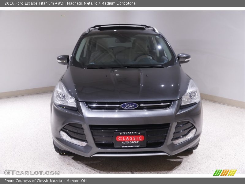 Magnetic Metallic / Medium Light Stone 2016 Ford Escape Titanium 4WD