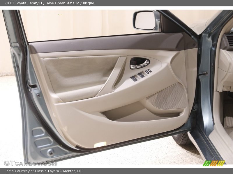 Aloe Green Metallic / Bisque 2010 Toyota Camry LE
