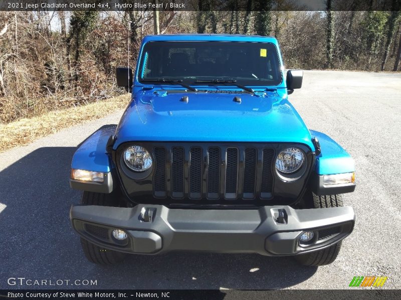 Hydro Blue Pearl / Black 2021 Jeep Gladiator Overland 4x4