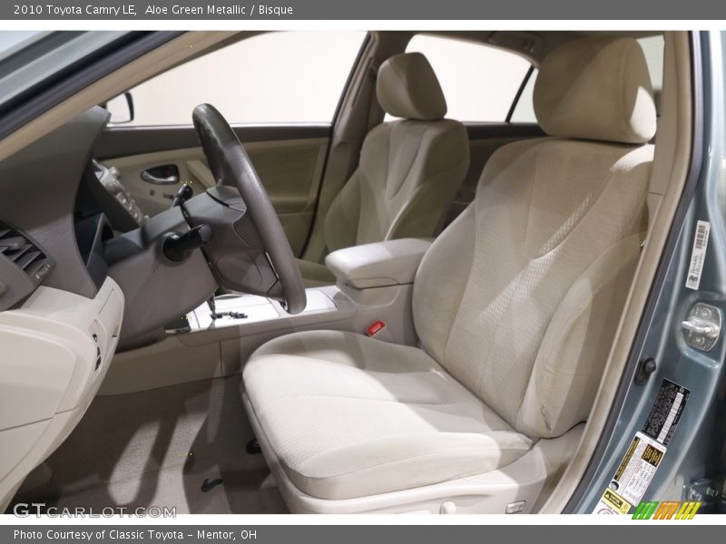 Aloe Green Metallic / Bisque 2010 Toyota Camry LE