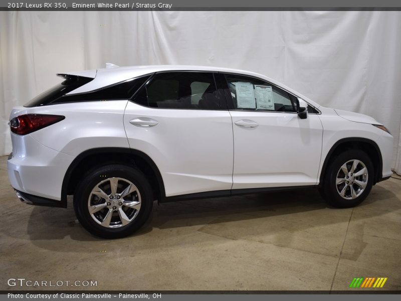 Eminent White Pearl / Stratus Gray 2017 Lexus RX 350