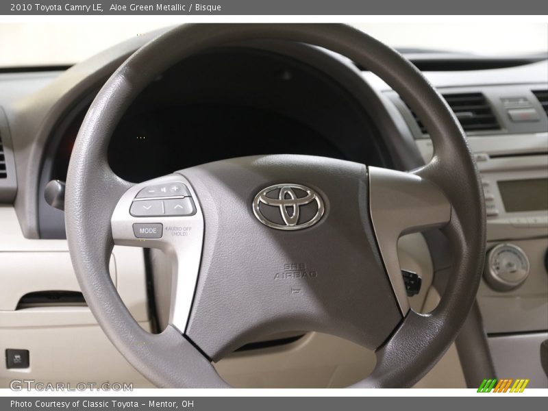 Aloe Green Metallic / Bisque 2010 Toyota Camry LE