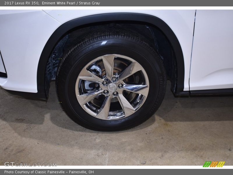 Eminent White Pearl / Stratus Gray 2017 Lexus RX 350