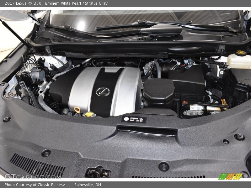 Eminent White Pearl / Stratus Gray 2017 Lexus RX 350