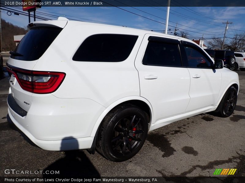 White Knuckle / Black 2018 Dodge Durango SRT AWD