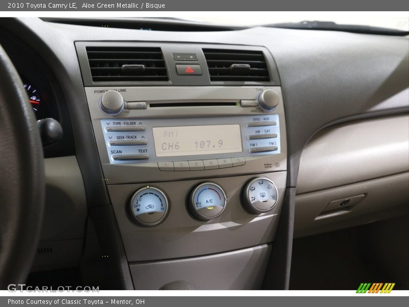 Aloe Green Metallic / Bisque 2010 Toyota Camry LE
