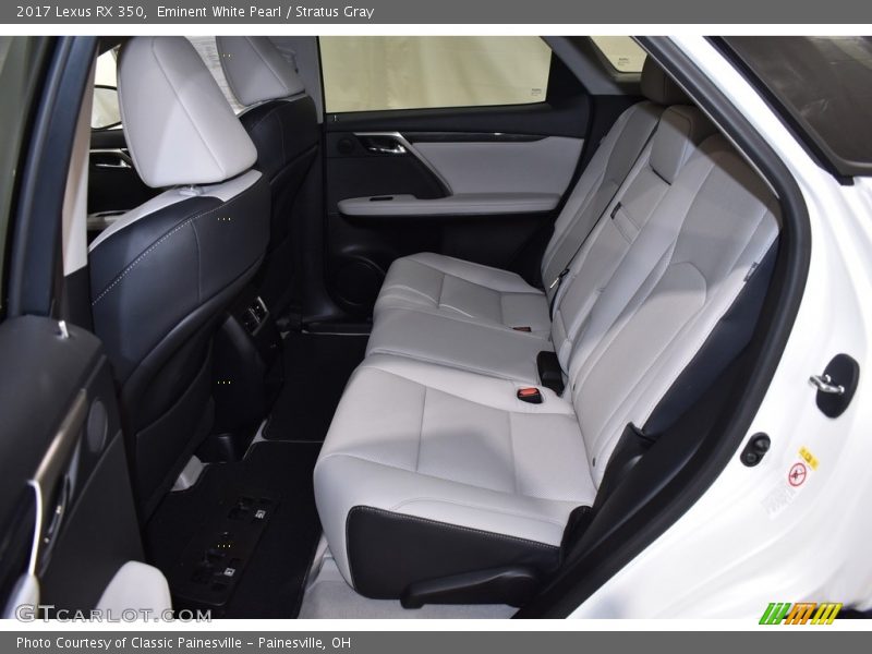 Eminent White Pearl / Stratus Gray 2017 Lexus RX 350