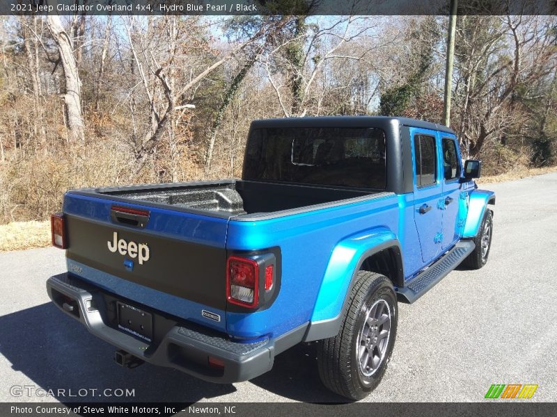 Hydro Blue Pearl / Black 2021 Jeep Gladiator Overland 4x4