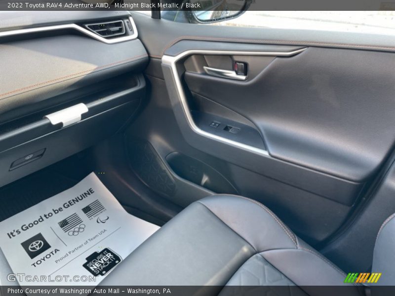 Door Panel of 2022 RAV4 Adventure AWD