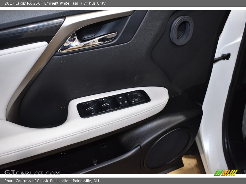 Eminent White Pearl / Stratus Gray 2017 Lexus RX 350